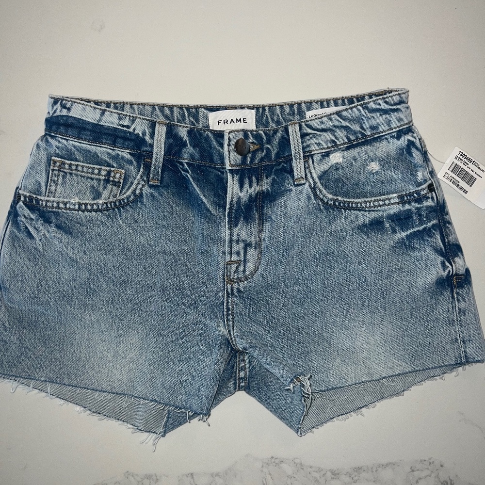 Frame Le Grand Garçon Shorts size 25